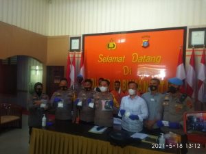 Tiga Pelaku Jaringan Pengedar Narkoba Lapas Kota Pinang Berhasil Dibekuk