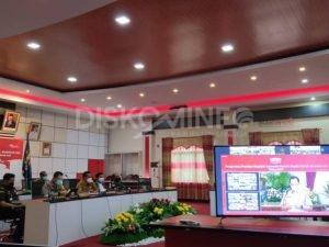 Bupati Sanggau bersama Forkopimda Ikuti Rakor Kepala Daerah Se-Indonesia, Ini Pengarahan Presiden RI