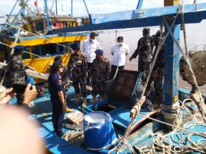 Enam Kapal Ikan Asing di Laut Natuna Utara Berhasil Dilumpuhkan Aparat Keamanan