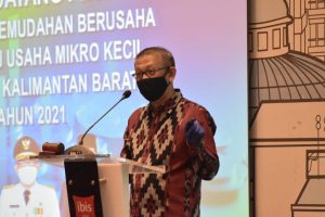 Gubernur Kalbar Pastikan Kemudahan Perizinan bagi Pelaku Usaha Mikro Kecil