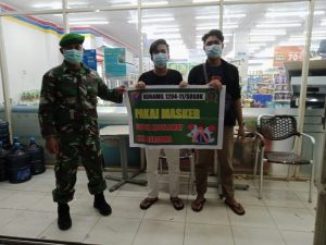 Koramil 11/Tayan Hulu  Sosialisasi 3 M