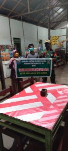 Sosialisasi Prokes oleh Babinas Koramil 1204/06