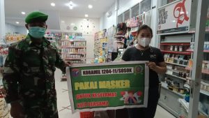 TNI Sosialisasi Prokes kepada Warga Tayan Hulu