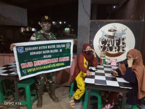 Gencar kepada masyarakat Selalu ikut protokol kesehatan  dimasa pandemi