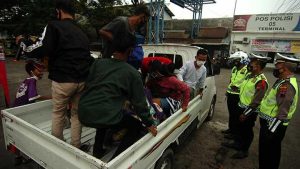 836 Kendaraan Pemudik Lebaran 2021 Dipaksa Putar Balik di Kabupaten Bandung