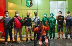 Polisi Tembak Kedua Kaki Pelaku Perampokan di Simpang Gaperta, Medan