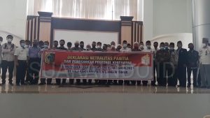 Deklarasi Netralitas Panitia Pilkades Damai pada Masa Pandemi di Lotim