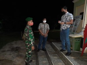 Koramil1204-09/Toba Babinsa selalu mensosialisasikan 5 M kepada masyarakat diwilayah Binaan .