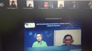 Kementrian Kominfo Adakan Webinar Literasi Pertama di Lampung Utara