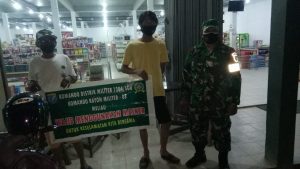 Gencar ingatkan masyarakat  meliau pentingnya protokol  Kesehatan dilingkungan hidup