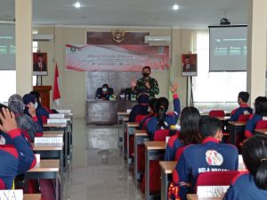 Kasiter Kasrem 121/Abw Berikan Pembekalan Wawasan Kebangsaan kepada CPNS