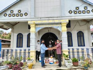 Jemaat Gereja dan Salah Satu Perusahaan di Simalugun Gelar Marharoan Bolon