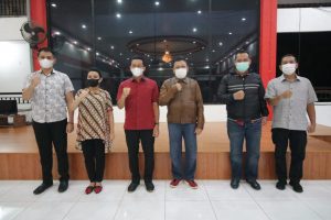 Karolin Terima Kunjungan Bupati Bengkayang dan Murung Raya