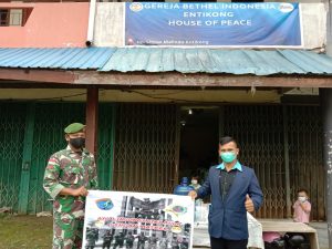 Koramil 1204-21/Penegakan Protokol Kesehatan Terus Di Laksanakan Guna mencegah Penularan Covid-19