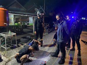 Tabrak Anggota Polisi, Dua Remaja Diamankan Ditsamapta Polda Kalteng