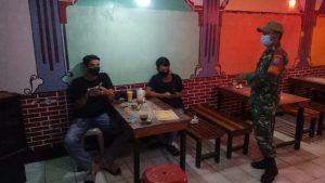 Mengingatkan masyarakat untuk mengikuti Protokol kesehatan diwilayah Meliau Hilir