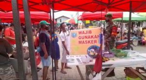 Koramil 1204-12/Parindu Mensosialisasikan 3M Kepada Masyarakat Binaan