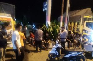 Polres Lampura dan Jajaran Gelar Razia Preman