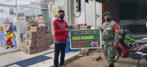 Melaksanakan Himbauan 3 M Di Toko Alfarmart