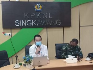 Zidam Jalin Sinergitas dengan KPKNL dan BPN Singkawang