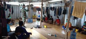 Kapten Czi Denny Sidak Kamar Pekerja  Rumah Dinas Batalyon Kavaleri 12/BC