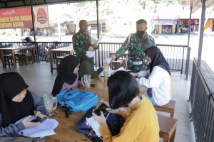 Provos Zidam Serbu Cafe, Sosialisasikan Prokes