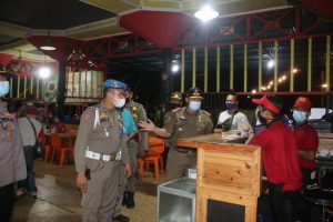 Satpol PP Dan Polresta Padang Kembali Gelar Operasi Yustisi, Kali ini sasar Resto dan Tempat kuliner Malam