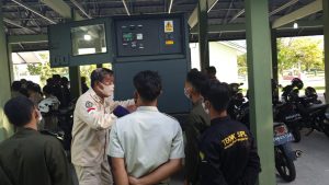 Denzibang 2/Palangkaraya Wariskan Ilmu kepada Mahasiswa