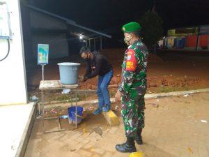 Koramil1204-09/Toba Babinsa Gencar Laksanakan 5M di Wilayah Toba