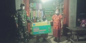 Babinsa Imbau Warga Patuhi Prokes untuk Memutus Penyebaran Covid-19