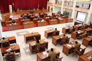 Banggar DPRD Bersama TAPD Pemkab Landak Gelar Rapat Gabungan Bahas LPJ APBD Tahun 2020