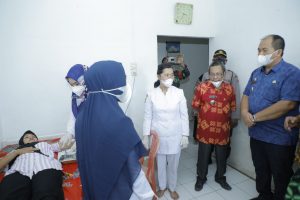 Peringati Harganas ke XXVIII, Wabup Asahan Tinjau Pelayanan KB