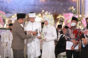 Pernikahan Dimasa Pandemi Tinggi, KUA Selong Ingatkan Warga Tentang Prokes