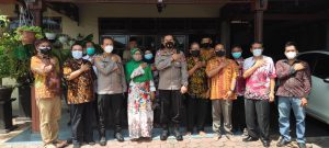 PJU Polda Kalbar Kunjungi Sekretariat Paguyuban Jawa