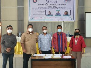 Pengurus AMSI Pusat Beri Kuliah Umum di Jurusan Jurnalistik UHO, AMSI Sultra MoU dengan FISIP