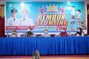 Rembuk Stunting Kabupaten Asahan Tahun 2021, Surya : Memerlukan Intervensi Terpadu