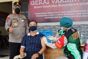 Wujudkan Satu Juta Vaksin, Kapolda Kalteng Launching Gerai Vaksin Presisi
