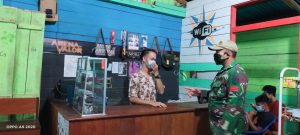 Koramil1204-15/Sekadau Babinsa gencar melaksanakan 5M