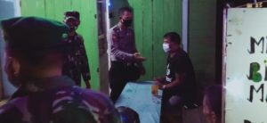 Koramil 22/ Belitang Mensosialisasikan 3M kepada masyarakat binaan