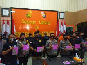 Polres Labuhanbatu Amankan 12 Orang Tersangka Premanisme