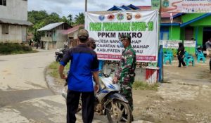 Koramil 18/Nanga Mahap Gencar Pencegahan Covid-19
