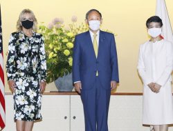 Ibu Negara AS Jill Biden Tiba di Tokyo untuk Olimpiade