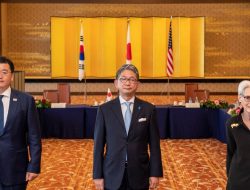 Jepang, AS, Korsel Kukuhkan Kembali Kerja Sama Soal Korut