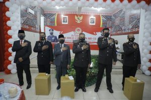 Bupati Asahan Ikuti Upacara Hari Bhayangkara Ke-75 secara Virtual