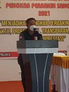 Bupati Paolus Hadi Buka Muskab Perbakin Sanggau,Ini Pesannya