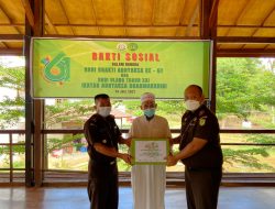 Cabjari Entikong Sambut Hari Bhakti Adhyaksa yang ke-61 dengan Bakti Sosial