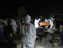 Personel Brimob Kalteng Diterjunkan Bantu Pemulasaran Jenazah Covid-19