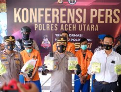 Tujuh Kg Sabu Gagal Beredar di Aceh Utara, Dua Kurir Ditembak