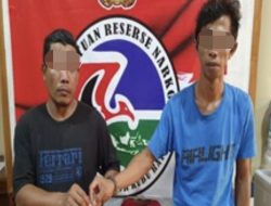 Dua Pelaku Narkoba ditangkap Satnarkoba Polres Kubu Raya