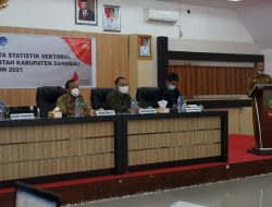 Kominfo Sanggau Sosialisasi Metadata Statistik Sektoral